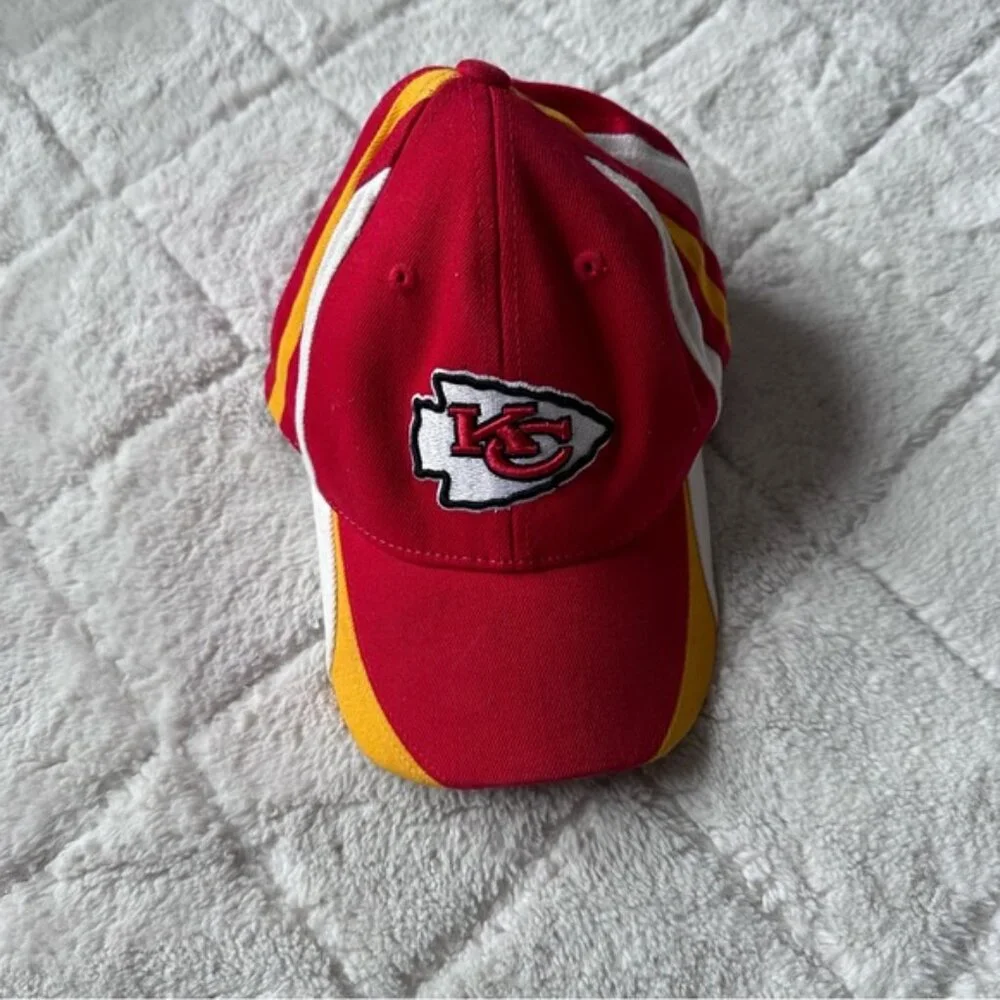 NFL X Reebok | Kansas City Chiefs Hat NFL Football | Size Youth
